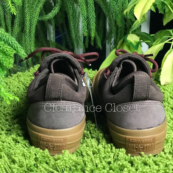 NWT Converse Ctas Descent OX Burnt Umber W AUTHENT - Picture 4 of 7